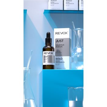 Revox B77 JUST Salicylic Acid 2% serum cu efect exfoliant faciale - imagine 3